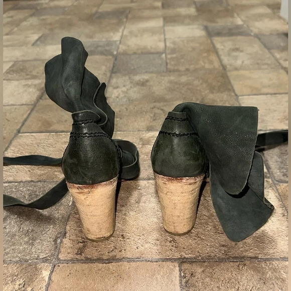 Free People Leather Sandals Size 38 - Picture 4 of 7